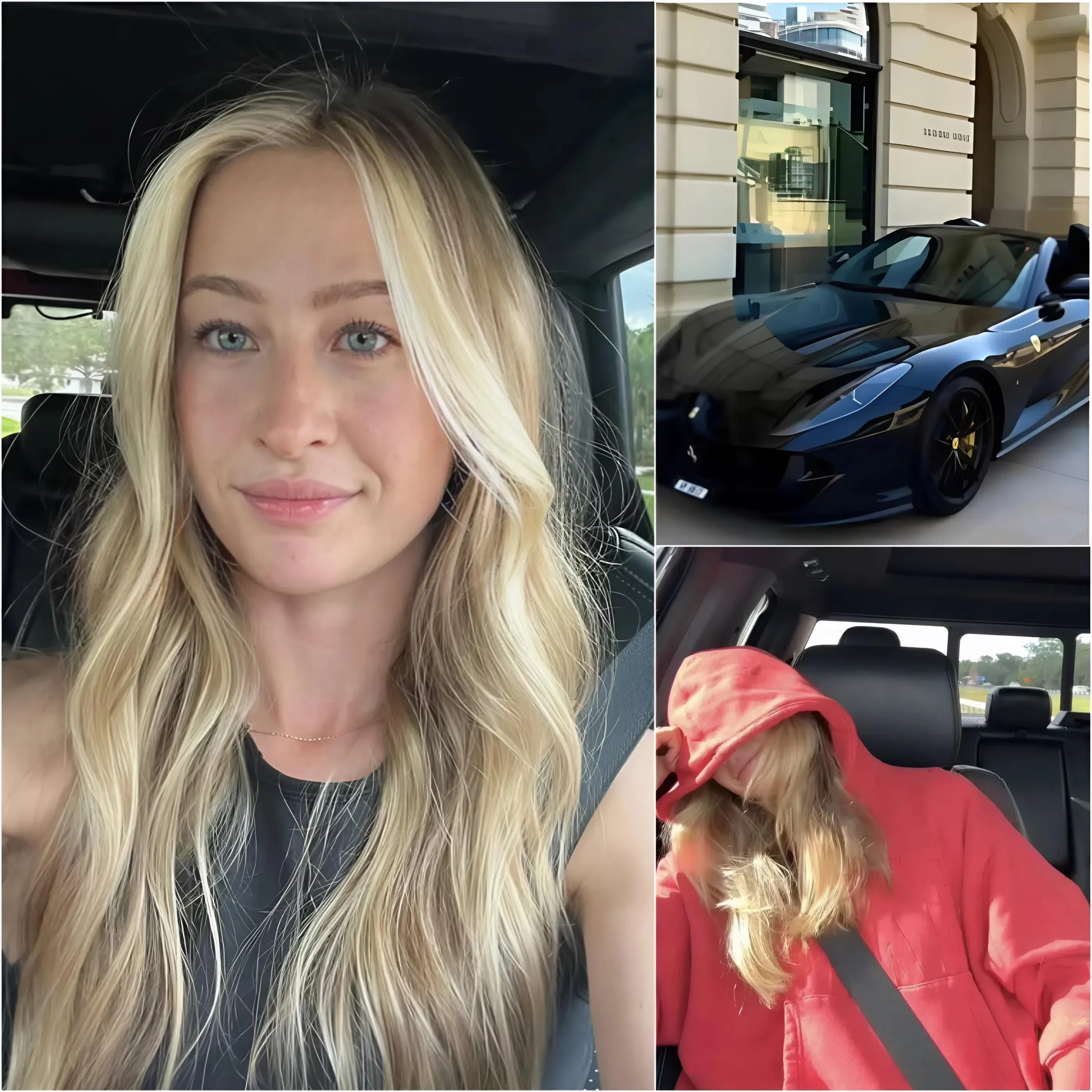 Cover Image for ❤️ “A GIFT FOR YOURSELF” Nelly Korda shocked the sports world when she suddenly appeared next to a Ferrari supercar worth millions of dollars, as a special reward for years of tireless dedication. But what made the public explode even more was her 5-word quote, making fans all over the world both emotional and admiring! Details below in the comments 👇👇