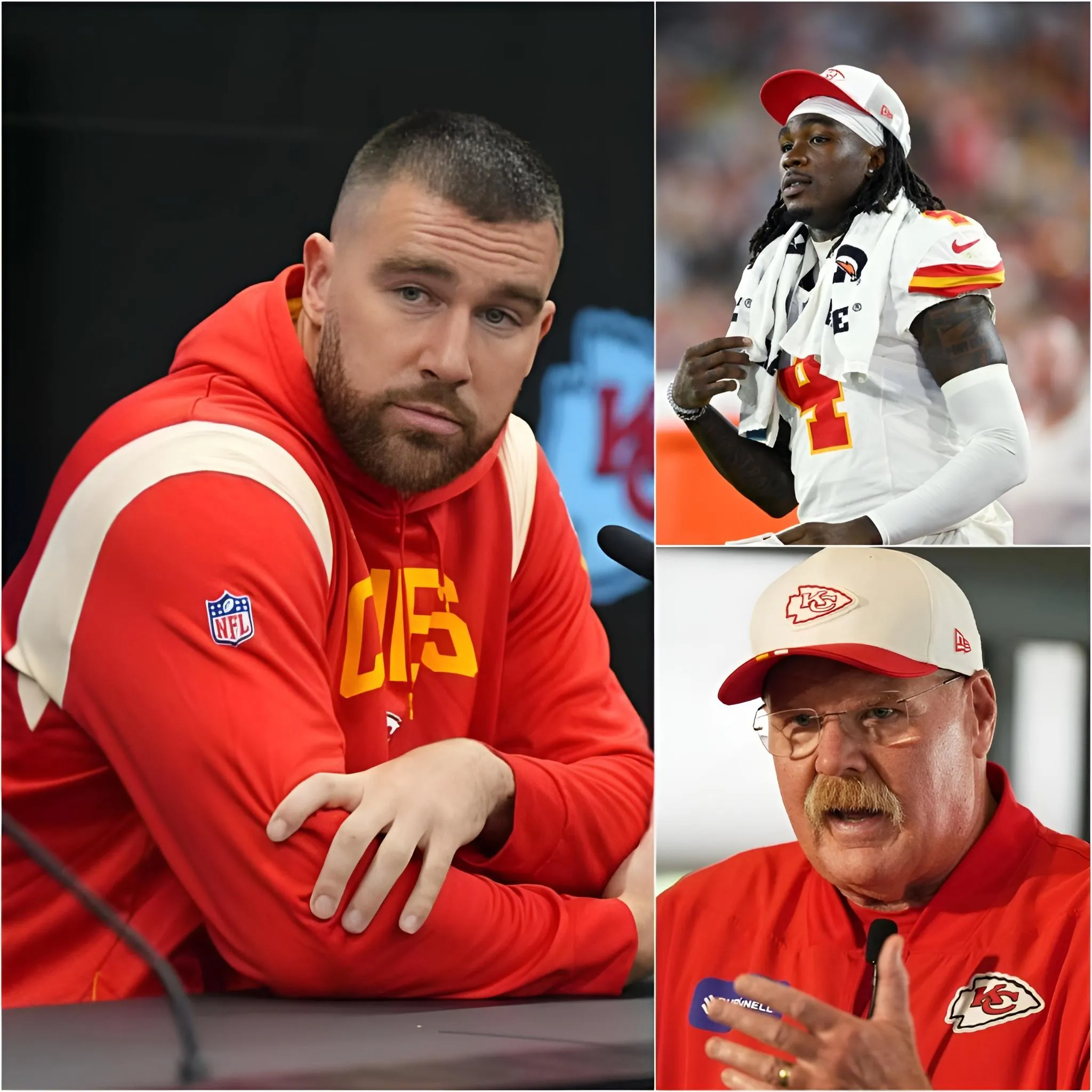 Cover Image for “NO ONE WILL REPLACE HIM” Coach Andy Reid Called Rashee Rice An Icon Of Kc As Well As The Nfl Sports World, But Surprisingly, Travis Kelce Said The Opposite, “actually, He Used To Be…”