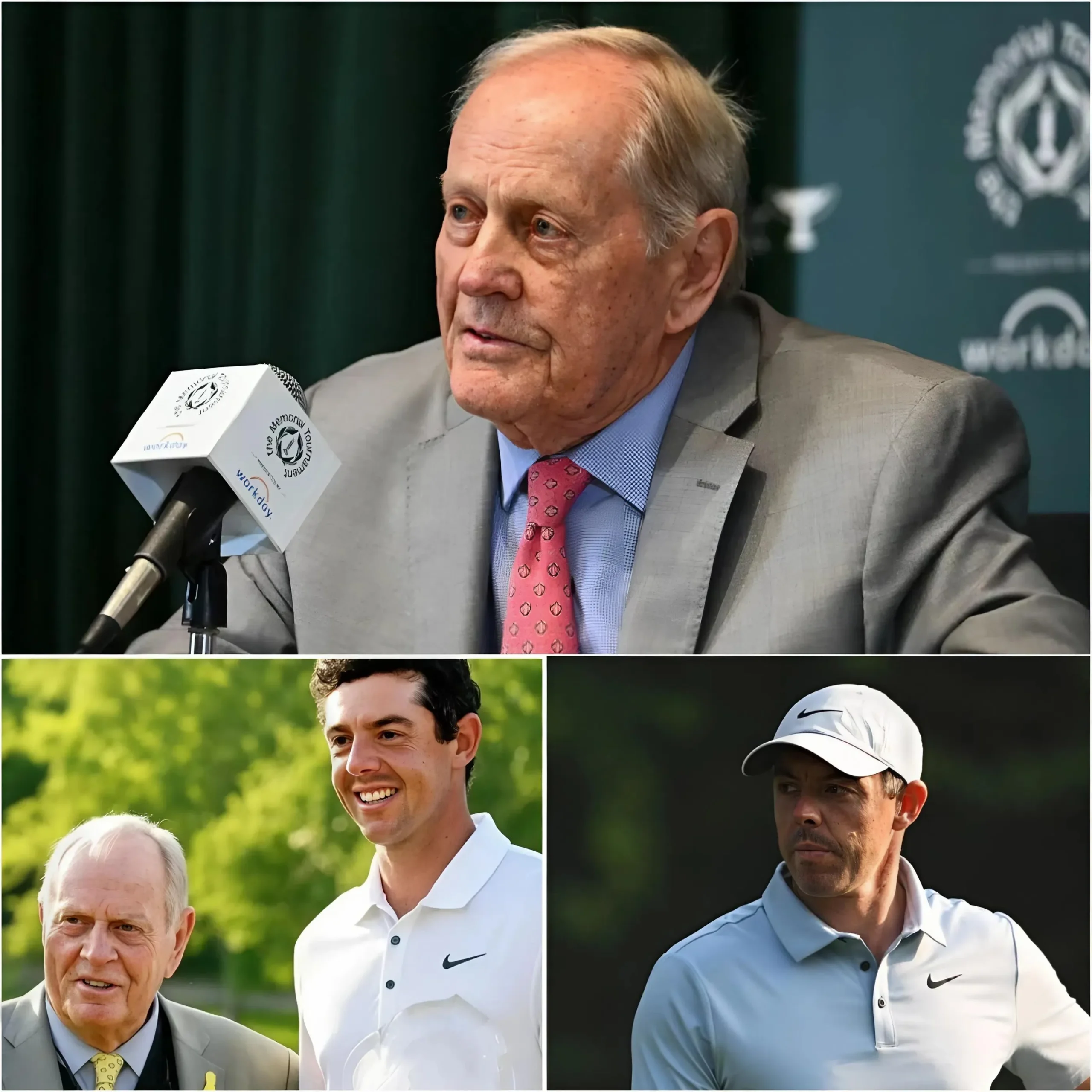 Cover Image for BREAKING NEWS🔴 Golf legend Jack Nicklaus has shocked the global golf world by speaking out about Rory McIlroy: “What is happening to Rory McIlroy is a crime against golf. How can anyone be so cruel as to abandon a 36-year-old man carrying the pride of America on his shoulders?” He also issued a 12-word warning that left the entire golf community stunned, sparking a heated debate. The culprit responded just moments later — and what followed has the entire sports world talking.