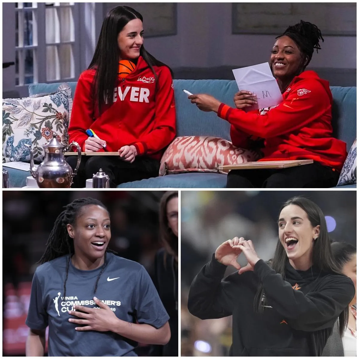 Cover Image for 💫 “Truly nobody more deserving.” — With those heartfelt words, Caitlin Clark turned to Kelsey Mitchell, her eyes filled with emotion, and the entire arena seemed to hold its breath. It wasn’t just a tribute — it was a moment of pure soul, capturing the pain, pride, and perseverance of an unforgettable season. As Kelsey stood there, visibly moved, you could feel it — the bond between two warriors who had weathered every storm together. Caitlin’s voice trembled, but her respect was unshakable. In that instant, it wasn’t about stats, records, or trophies — it was about heart. Through injuries, pressure, and relentless doubt, they built something far greater than victory — a connection grounded in resilience, leadership, and mutual admiration. The weight of an entire season seemed to fade, replaced by something radiant and lasting. 🔥 And if this powerful moment is any hint of what’s to come — next season won’t just be about basketball. It’ll be about legacy, unity, and the unstoppable force of belief.