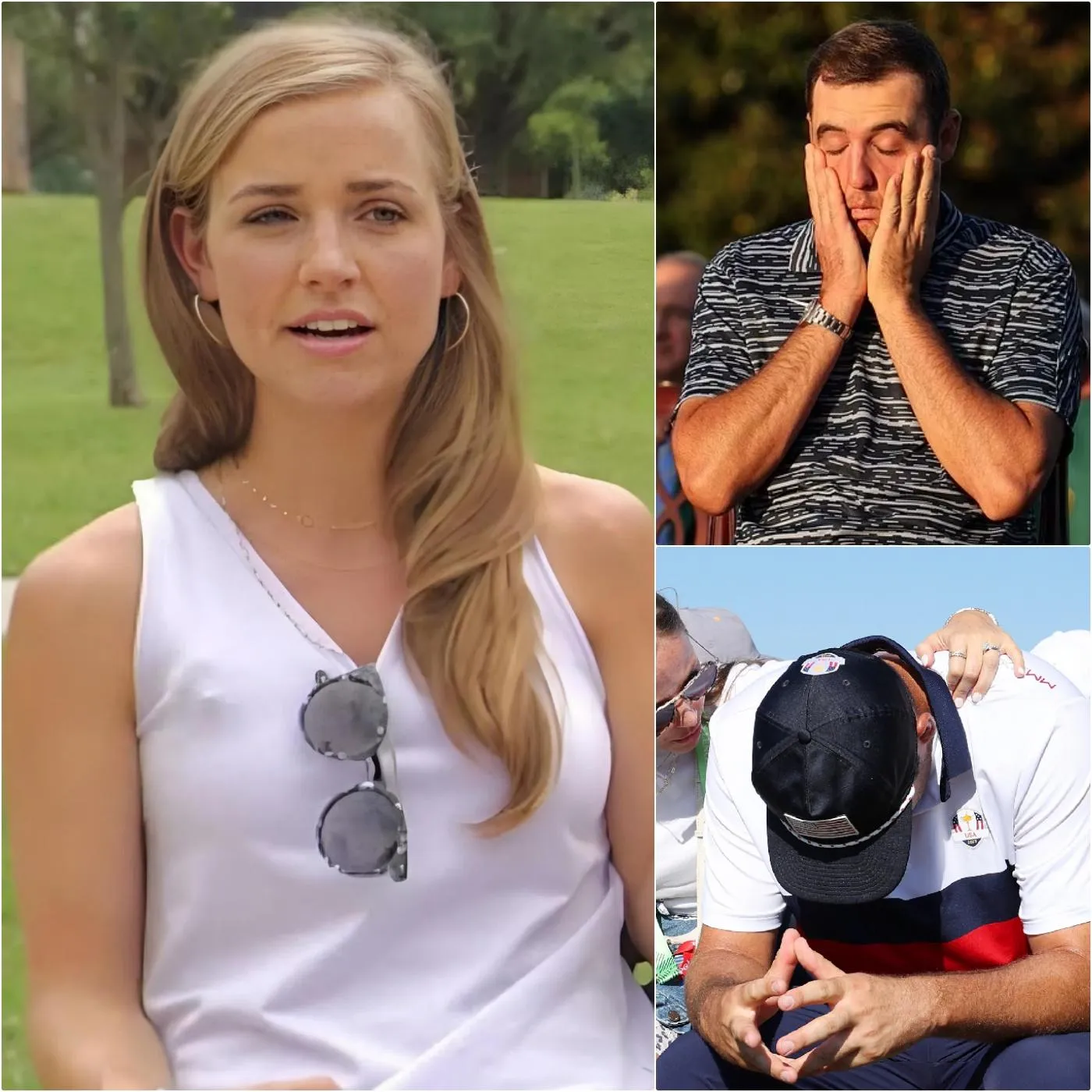 Cover Image for BREAKING NEWS: Meredith Scheffler has just spoken at a press conference — delivering an urgent message about her husband, Scottie Scheffler and golf fans are holding back tears as they pray for him… See more 👇