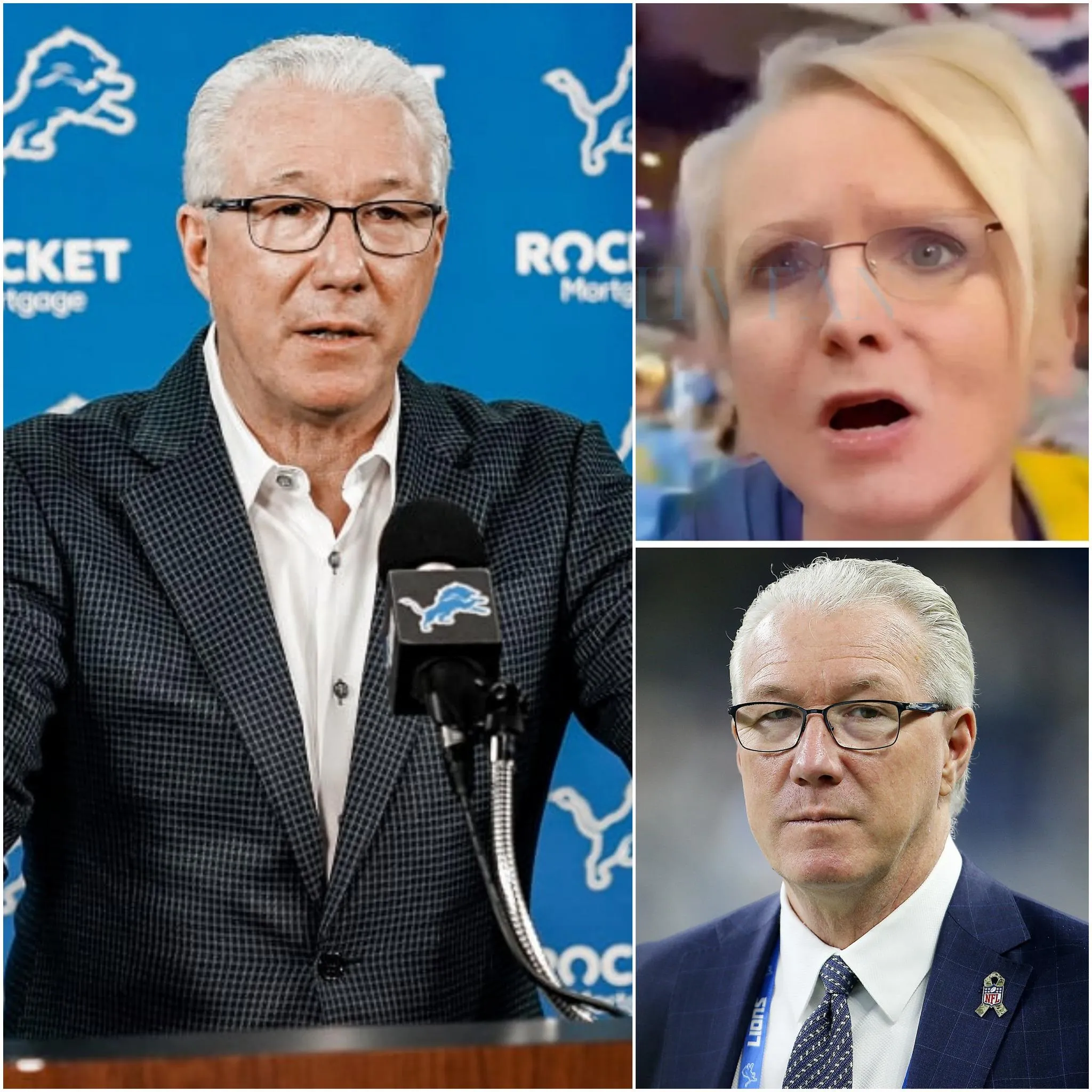 Cover Image for BREAKING NEWS: Rod Wood – CEO of the Detroit Lions – has just stunned the sports community by announcing that he will “permanently ban” the woman dubbed “Phillies Karen” from Ford Field, after she shouted a racist comment at a Lions fan. In addition, he issued a strict warning to the entire Lions fan community: “Anyone who behaves in a competitive, aggressive, and disrespectful manner – like the woman in the recent incident – will face the same consequences.”