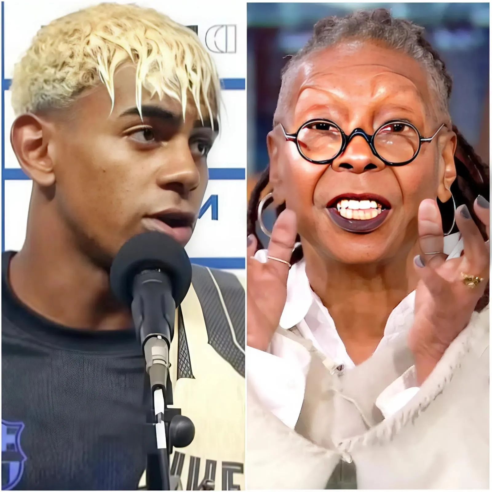 Cover Image for 🔥 “No merece mi respeto,” declaró tajantemente Whoopi Goldberg, lo que generó inmediatamente una atmósfera tensa. Mostró total indiferencia ante los brillantes logros de Lamine Yamal, quien ha llevado la gloria a España. Solo diez minutos después de finalizar el programa, Yamal publicó un breve comentario de diez palabras, tan contundente que dejó a Whoopi Goldberg avergonzada y desató una ola de indignación en las redes sociales.