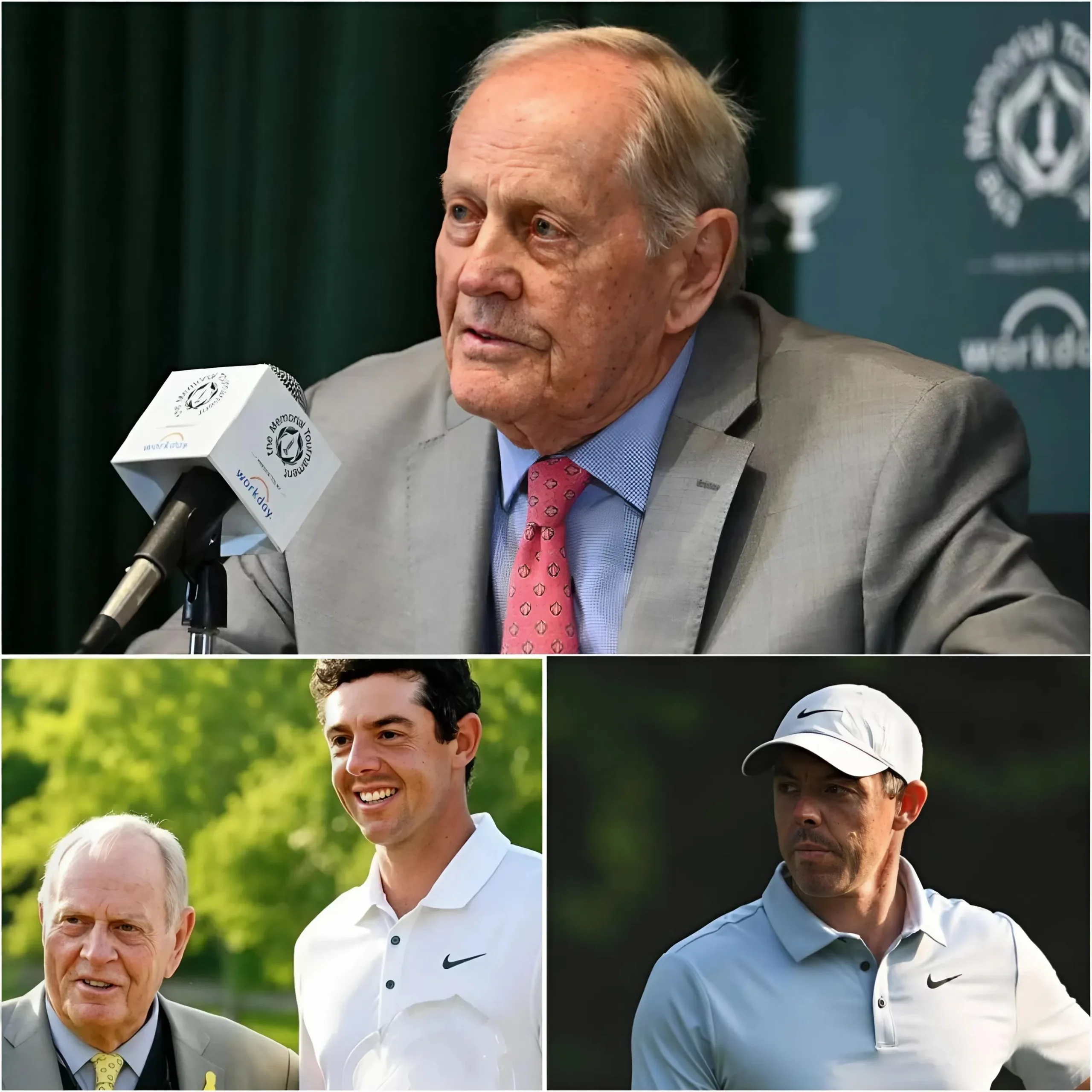 Cover Image for BREAKING NEWS🔴 Golf legend Jack Nicklaus has shocked the global golf world by speaking out about Rory McIlroy: “What is happening to Rory McIlroy is a crime against golf. How can anyone be so cruel as to abandon a 36-year-old man carrying the pride of America on his shoulders?” He also issued a 12-word warning that left the entire golf community stunned, sparking a heated debate. The culprit responded just moments later — and what followed has the entire sports world talking. – Copy